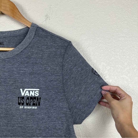 Vans US Open of Surfing Badge Short Sleeve Tee Size X-Large Women - Picture 4 of 12